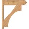 Ekena Millwork Westlake Smooth Arts and Crafts Outlooker, Western Red Cedar, 7 1/2"W x 28"D x 32"H OUT08X28X32WTL03SWR - alternate 4